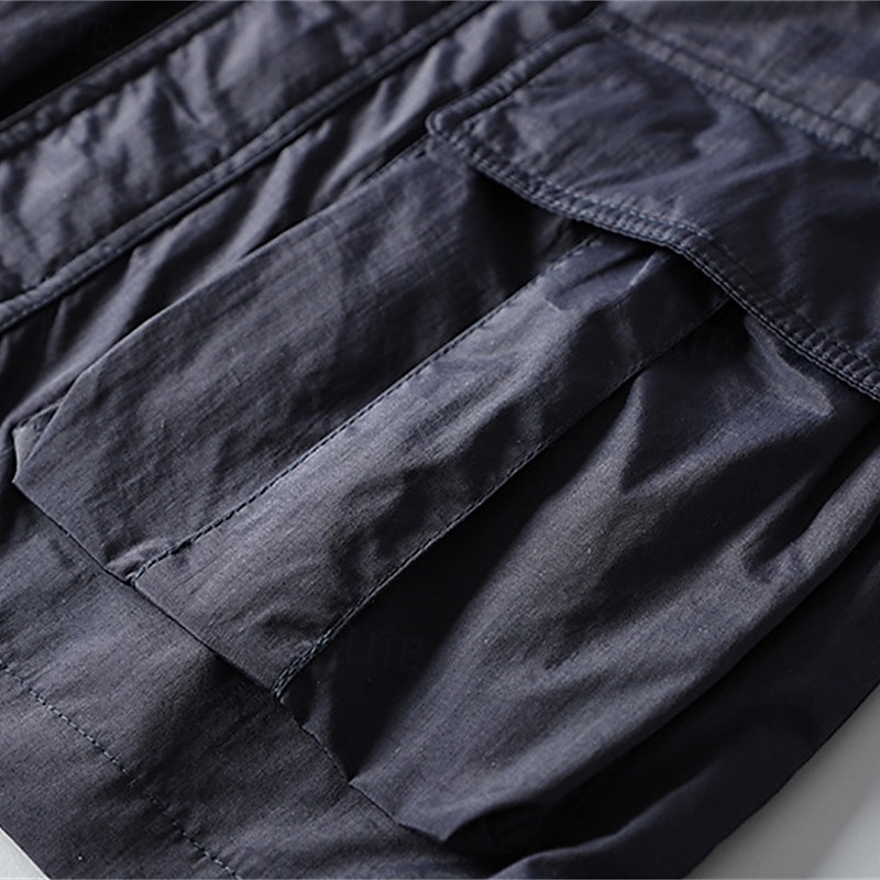 Homens Jaqueta Softshell Jaqueta de Trilha Ao ar livre A Prova de Vento Impermeável Jaqueta leve Jaqueta corta-vento Viajar Preto Verde Tropa Azul Marinho Cáqui de 2025 por $56.99 –P13