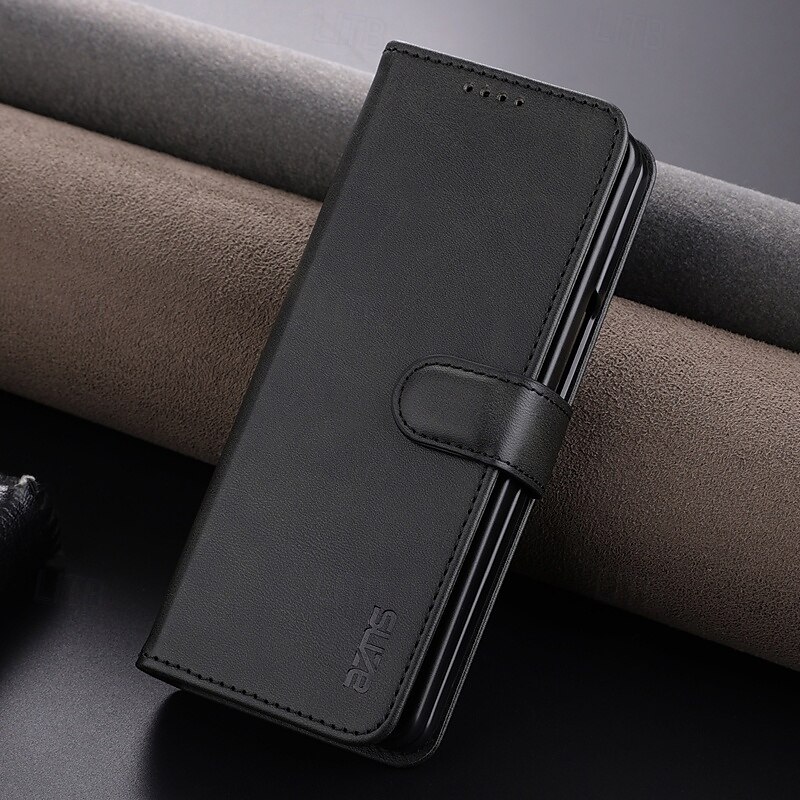 Phone Case For Z Fold 6 Z Fold 4 Z Fold 3 iPhone 16 Pro Max Plus iPhone 15 Pro Max Plus iPhone 14 13 12 11 Pro Max Plus Mini Back Cover with Stand Holder Card Slot Shockproof Retro PU Leather 2025 - $18.99 –P15