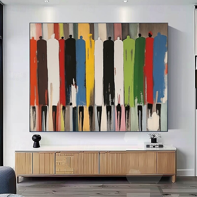 großes Ölgemälde mit Strukturporträt, handgemaltes Frauenporträt auf Leinwand, handgefertigtes Ölgemälde mit Liebespaaren, handgefertigte Wandkunst, moderne Deko-Ideen, Gemälde für Ihr Zuhause und 2025 - $125.99 –P9
