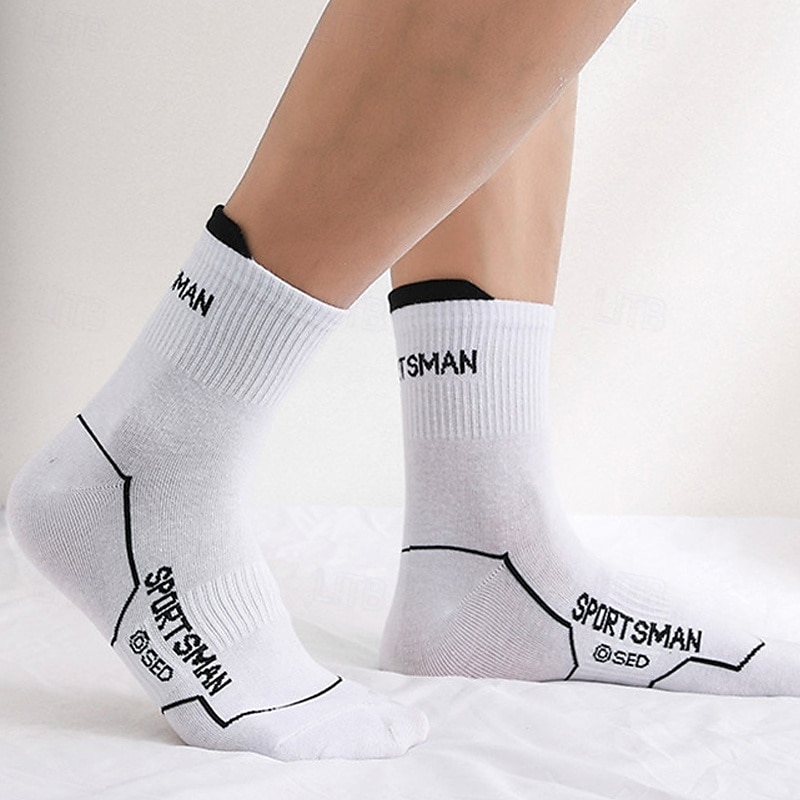 Hombre Calcetines Calcetines de bicicleta Calcetines deportivos Calcetines atléticos Camping / Senderismo Ejercicio al Aire Libre Ciclismo / Bicicleta Bicicleta / Ciclismo Mantiene abrigado 2025 - $3.19 –P10
