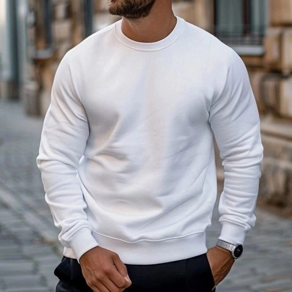 Herrarnas grafiska sweatshirt "Behöver pengar för Porsche" långärmad 2026 - $41.99 –P3