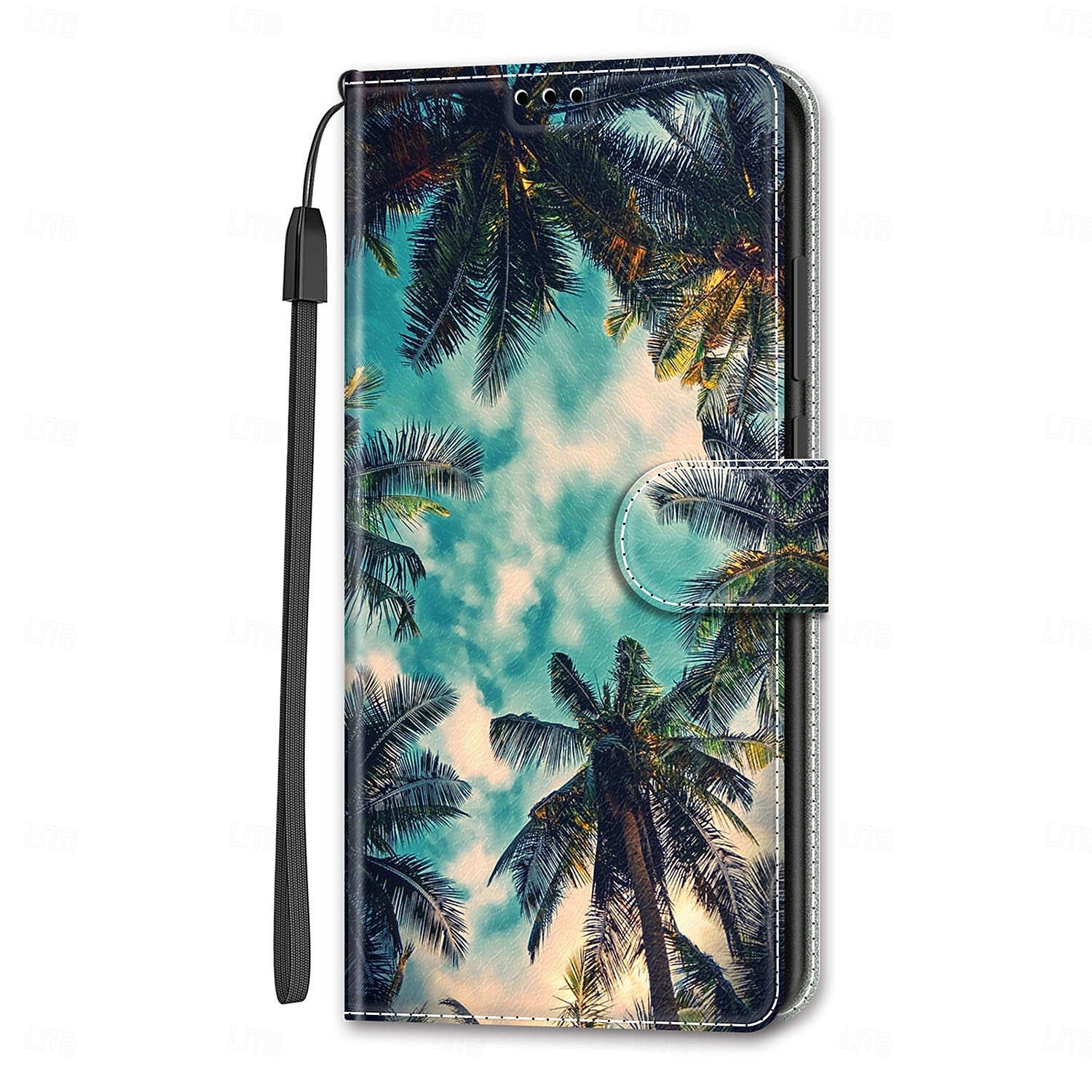telefono Custodia Per iPhone 15 Pro Max iPhone 14 13 12 11 Pro Max Plus iPhone 14 Pro Max Plus iPhone 13 12 11 Pro Max Per retro Con supporto con cinturino da polso Slot per schede Retrò TPU pelle del 2025 a $10.99 -P9