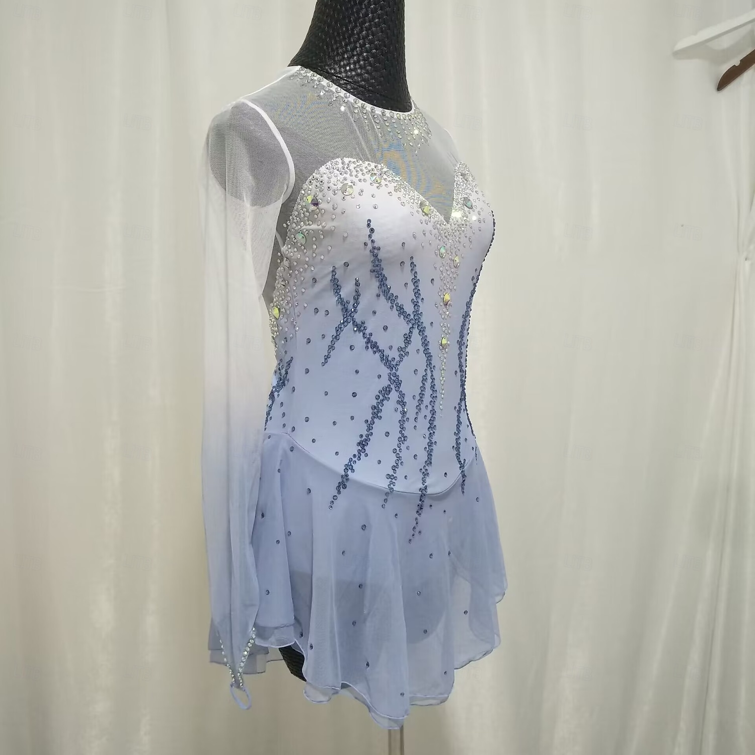 műkorcsolya jelmez műkorcsolya fellépő jelmez osztályozó jelmez verseny jelmez gyerek felnőtt női műkorcsolya jelmez felnőtt és gyerek személyre szabott spandex 2025 - $225.89 –P7