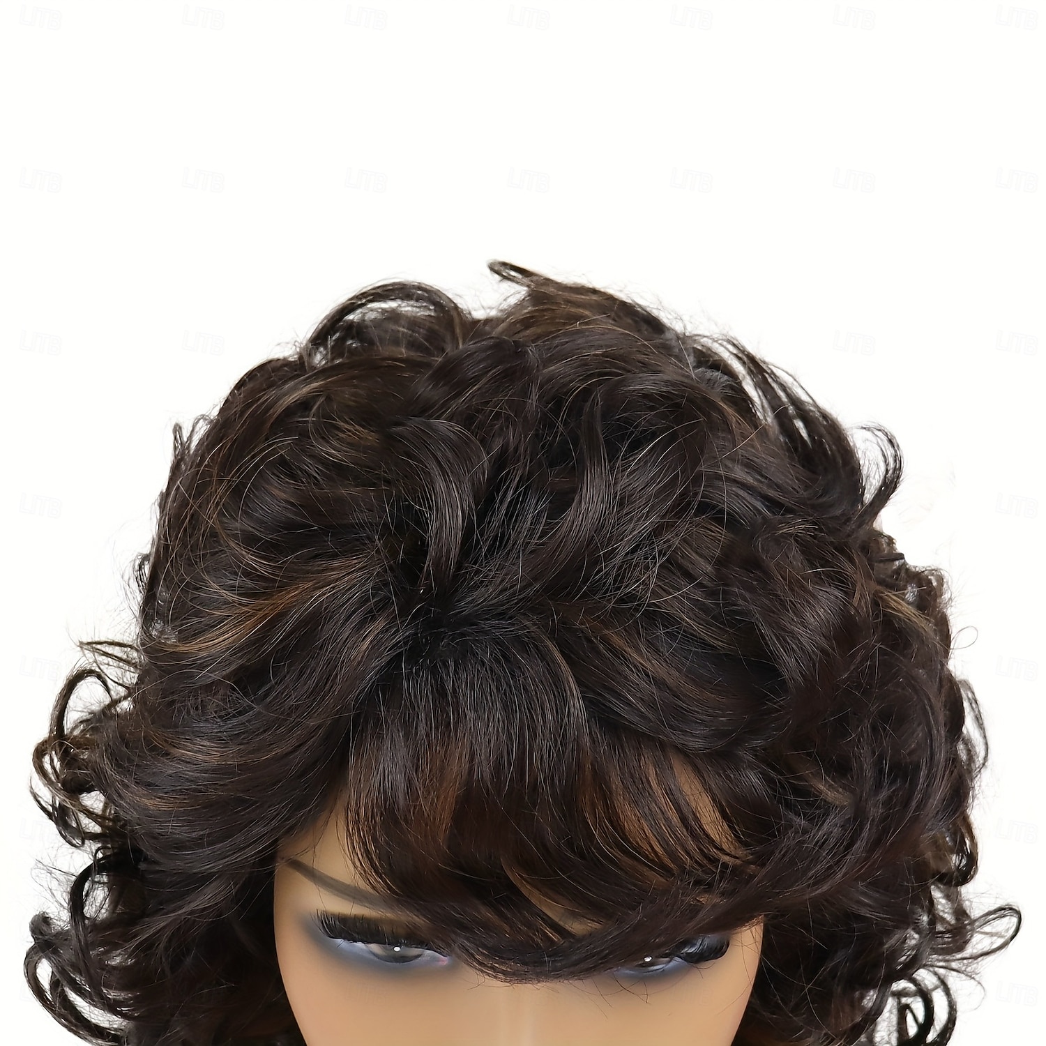 Easy-Style Heatproof Synthetic Wig - Bob with Bangs Lush Curls Perfect for Daily Wear & Special Occasions Natural Look 2025 - $19.99 –P10