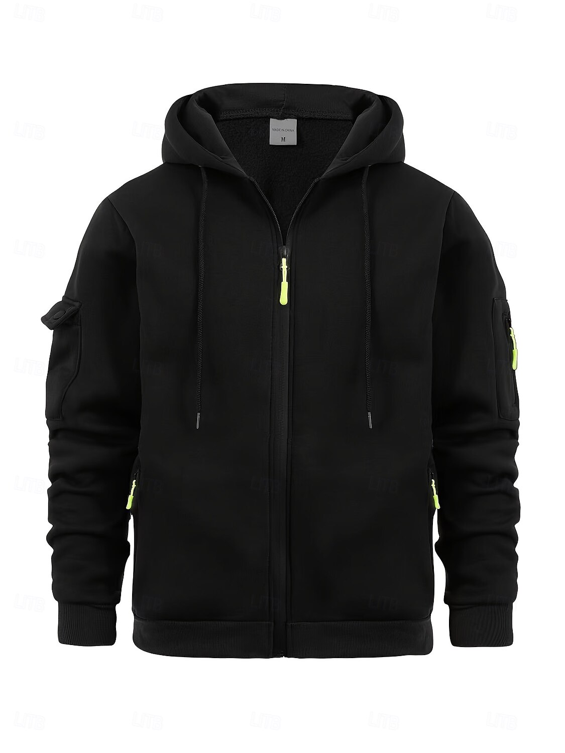Per uomo Felpa con cappuccio Felpa con cappuccio a zip intera Felpa con cappuccio tattica Nero Blu marino Blu Cachi Grigio scuro Con cappuccio Liscio Sportivo Giornaliero Per eventi Streetwear del 2025 a $25.99 –P7