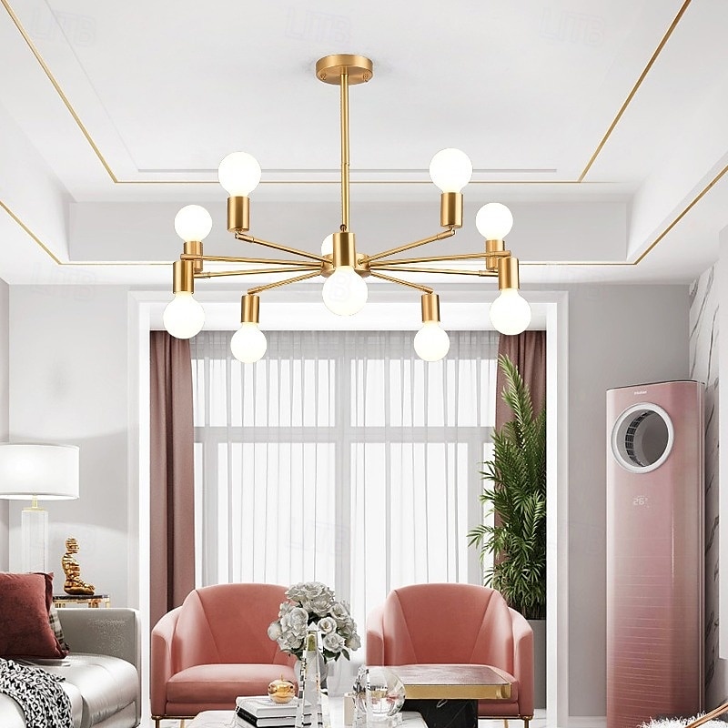 Industrial Pendant Light Restaurant Pendant Light Universal Joint Head Adjustable Rotating Bulb Socket Industrial Retro Ceiling Light Fixture Height Adjustable 85-265V 2025 - $53.13 –P8