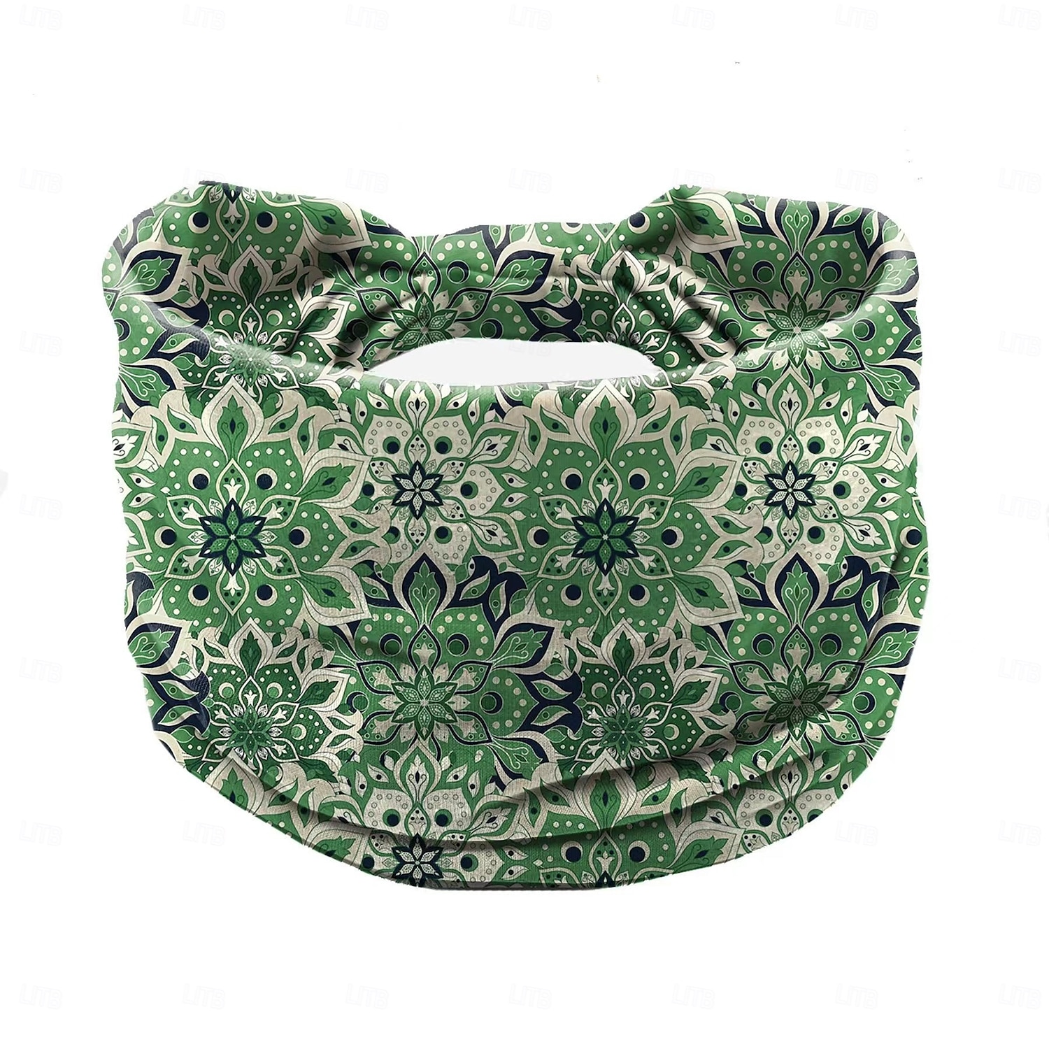 1 stk boho-trykt hodebånd vintage mandala blomst hodebånd elastisk svetteabsorberende hodeplagg hårtilbehør 2025 - $3.49 –P3