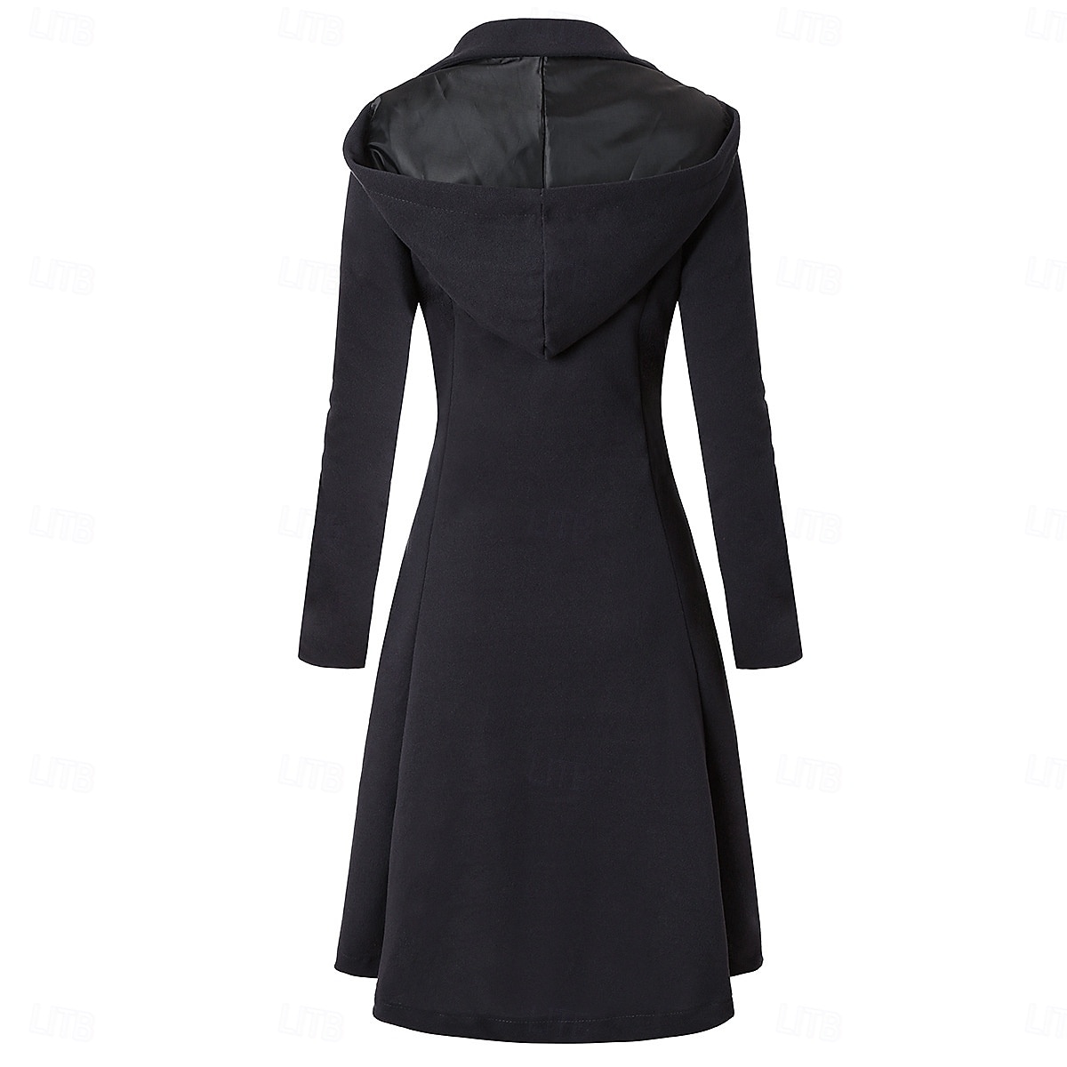Punk & Gothic Steampunk Coat Trench Coat Hooded Plus Size Slim Fit Fancy Dress Women's Casual Daily Adults' Coat Fall & Winter 2026 - $51.99 –P2