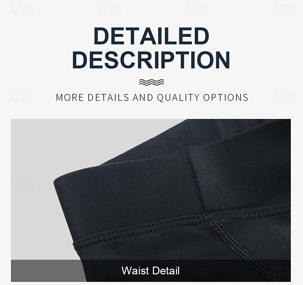 Men's Bike Pants Bike Bottoms Sports 4D Pad Soft Compression Elastic Black Red Clothing Apparel Bike Wear 2025 - $42.99 –P11