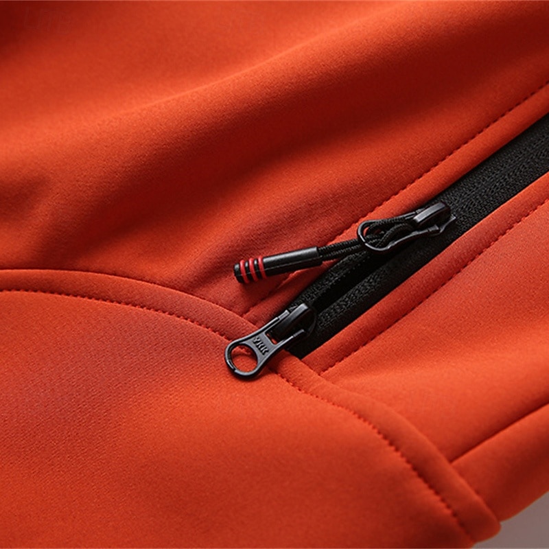 Herren Fleecejacke für Wanderer Winter Draussen warm Fleece-Futter Wasserdicht Windundurchlässig Vliesjacken Voller Reißverschluss Klettern Camping / Wandern / Höhlenforschung Reisen Schwarz 2025 - $56.99 –P5