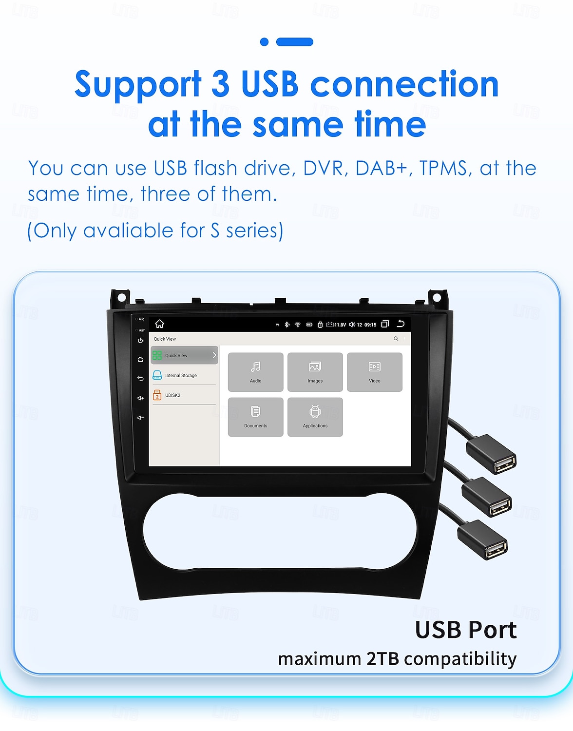 Car Radio Multimedia Player For 2004 - 2011 Mercedes Benz W203 W209 Android 9 inch Car Radio Multimedia Player GPS Navigation DSP Bluetooth HD Screen 2025 - $134.99 –P14