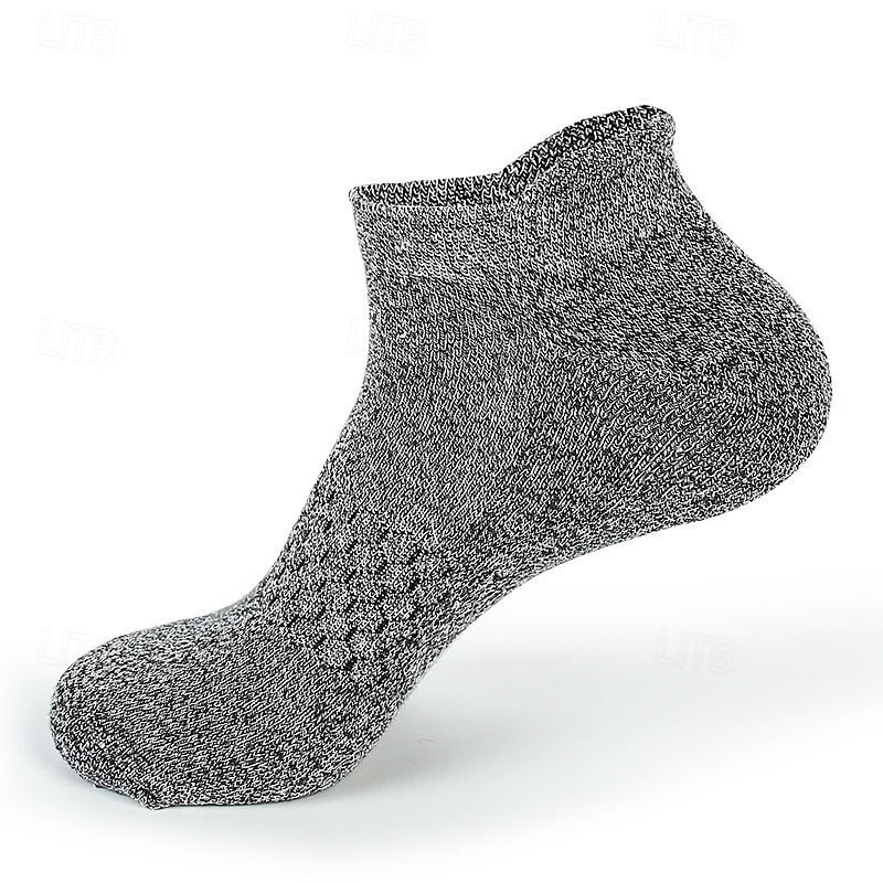 Hombre 5 pares Paquetes múltiples Calcetín Calcetines hasta el Tibio Calcetines Cortos Calcetines informales Amarillo Rojo Color Plano Deporte Diario Vacaciones Básico Medio Primavera Otoño Moda 2025 - $14.49 –P2