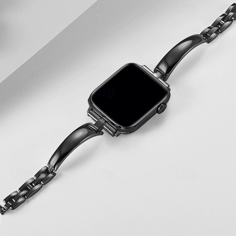 Solo Loop Kompatibilis valamivel Apple Watch óraszíj 38mm 40mm 41mm 42mm 44mm 45mm 49mm Női Fém kapocs ötvözet Csere óraszíj mert iwatch Ultra 2 Series 9 8 7 SE 6 5 4 3 2 1 2025 - $14.99 –P11