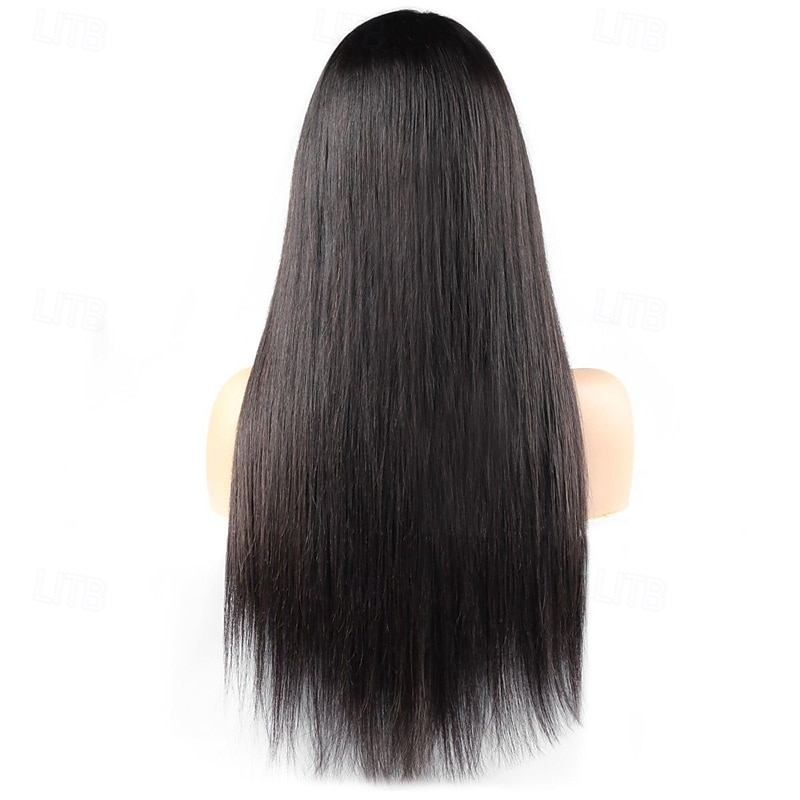 Ishow 6x6 Human Hair Lace Frontal Wig Transparent Straight Human Hair 180% Density 2025 - $216.99 –P2