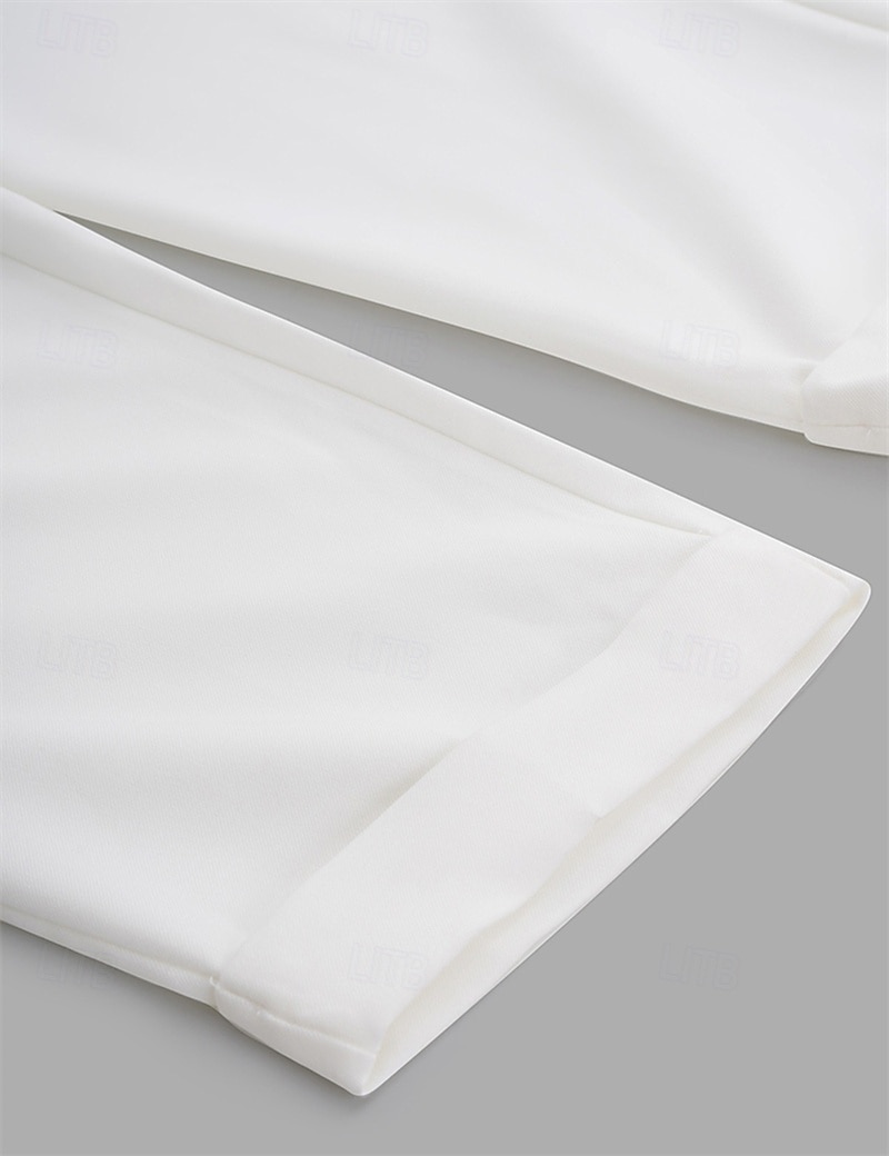 Per uomo pantaloni della tuta Pantaloni Pantaloni con pieghe Pantaloni da completo Cerniera Bottoni Tasche Liscio Comfort Traspirante Lunghezza intera Matrimonio Attività commerciale Informale Di del 2025 a $25.99 –P7