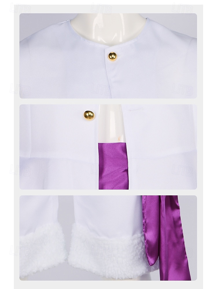 Majom D. Luffy Anime Szerepjáték Jelmezek Felszerelések Cosplay öltönyök Mindszentek napja Farsang Álarcos mulatság Kabát Öv Rövidnadrágok Kompatibilitás Férfi Felnőttek 2025 - $48.99 –P6