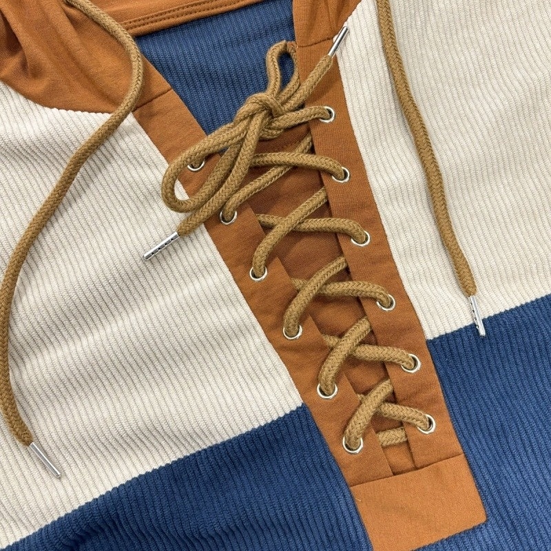 Homens Moletom Azul Verde Escuro Capuz Com Capuz Côr Sólida Bloco de cor Cordões Estilo vintage Com Capuz Casa Desportos e Ar livre Veludo Vintage Diário Tradicional / Vintage Primavera Outono Roupa de 2026 por $28.99 –P5