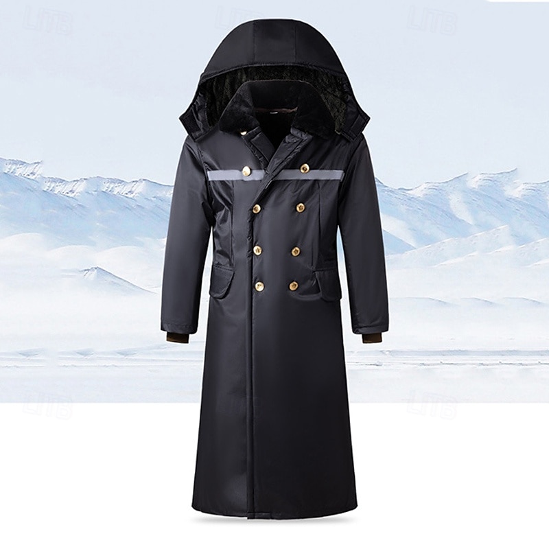 Hombre Abrigo de invierno Chaqueta de lana para senderismo Invierno Al aire libre Mantiene abrigado Forro Polar Resistente al Agua Resistente a arañazos Abrigos Viaje Negro Verde 2025 - $46.99 –P9