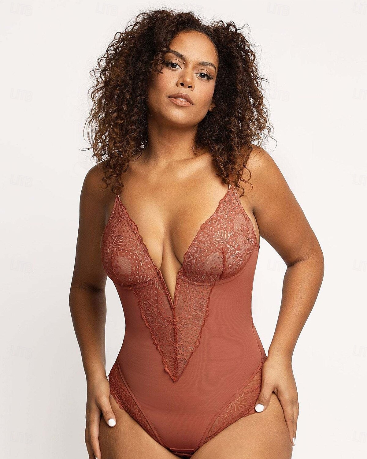 γυναικεία δαντέλα νυχτικά - νάιλον spandex μονόχρωμα ρούχα για το σπίτι 2026 - $26.99 –P6