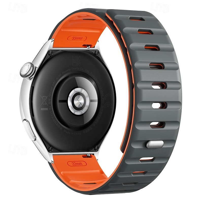 Klockarmband för Samsung Galaxy Watch 3 45mm, Galaxy Wacth 46mm, Gear S3 Classic / Frontier, Gear 2 Neo Live Silikon Ersättning Rem Justerbar Sportband Armband 2025 - $20.99 -P3