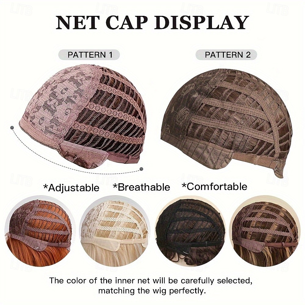 lange ombre pruiken met donkere wortels losse golvende synthetische haar pruik met pony voor vrouwen dagelijkse feest cosplay kleding 2025 - $19.99 –P6
