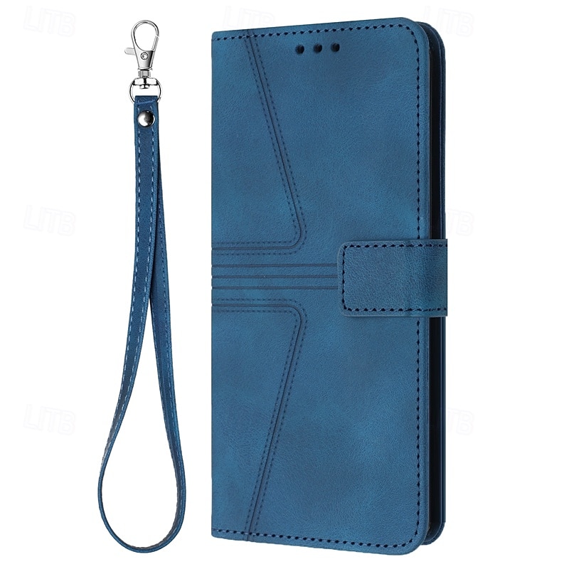 teléfono Funda Para iPhone 16 Pro Max Plus iPhone 15 Pro Max Plus iPhone 14 13 12 11 Pro Max Plus Tarjetas billetera con Soporte Magnética con correa de muñeca Retro Cuero de PU 2025 - $16.99 –P3