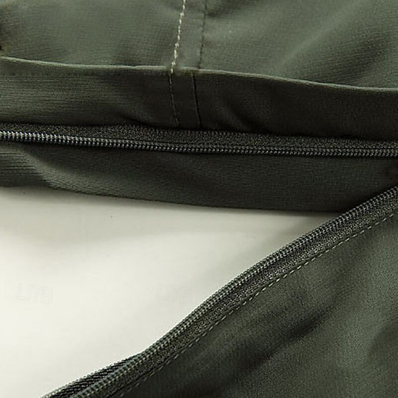 Voor heren Combatbroek Cargohosen Wendbare Hosen Militair Buiten Normale pasvorm waterdicht Ademend Sneldrogend Broeken / Regenbroek / Overbroek Elastische taille Zwart Leger Groen Jagen Klimmen 2025 - $25.99 –P6
