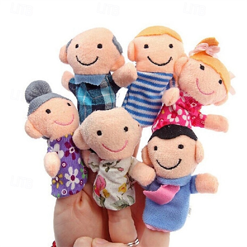 Finger Puppet Set  The Original Storytime Learning Aid  10 Pack/6 Pack  Puppets for Teachers  Parents  Students & Children - Storytelling Reading Prop 2025 - $18.84 –P5