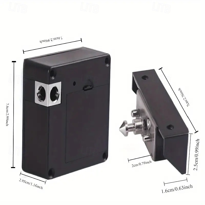 Bluetooth Invisible Cabinet Lock RFID Sensor Smart Drawer Security No Drill Keyless File Cabinet Invisible Lock APP Unlock 2025 - $39.99 –P7