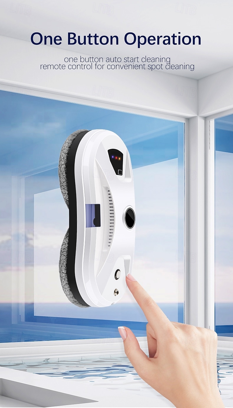 Window Cleaning Machine With Water Tank Automatic Water Spray Planning Type Fully Automatic Window Cleaning Robot 2025 - $103.99 –P9