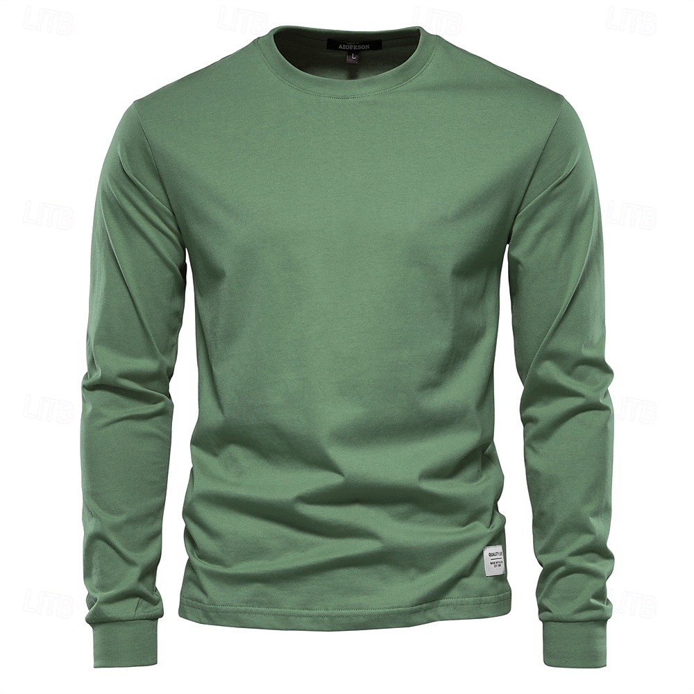 Herren Pullover Sweatshirt Rote Dunkelmarine Blau Langarm Shirt Golfkleidung, Kleidung, Outfits, Kleidung 2025 - $59.99 –P4
