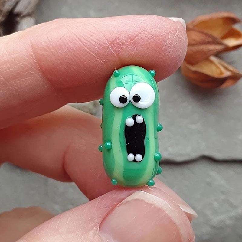 10 PCS Fun Screaming Pickles - Perfect Home Decor & Gift for Foodies and Pickle Enthusiasts, PVC, No Batteries Required Christmas Gift 2026 - $8.99 –P5