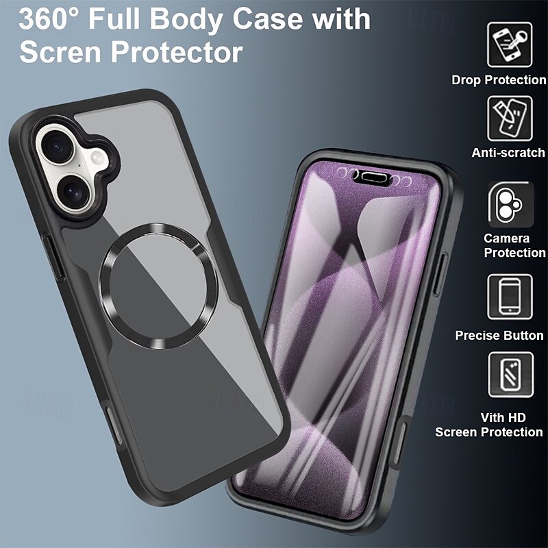 2025年 電話 ケース 用途 iPhone 16 Proマックス iPhone 15 Pro Max iPhone 14 13 12 11 Pro Max Plus iPhone 14 Pro Max iPhone 13 Pro Max iPhone 12 Pro Max iPhone 11 Pro Max バックカバー 磁石バックル ワイヤレス充電をサポート 耐衝撃 レトロ風 TPU アクリル PC  コレクション – $15.99 –P3