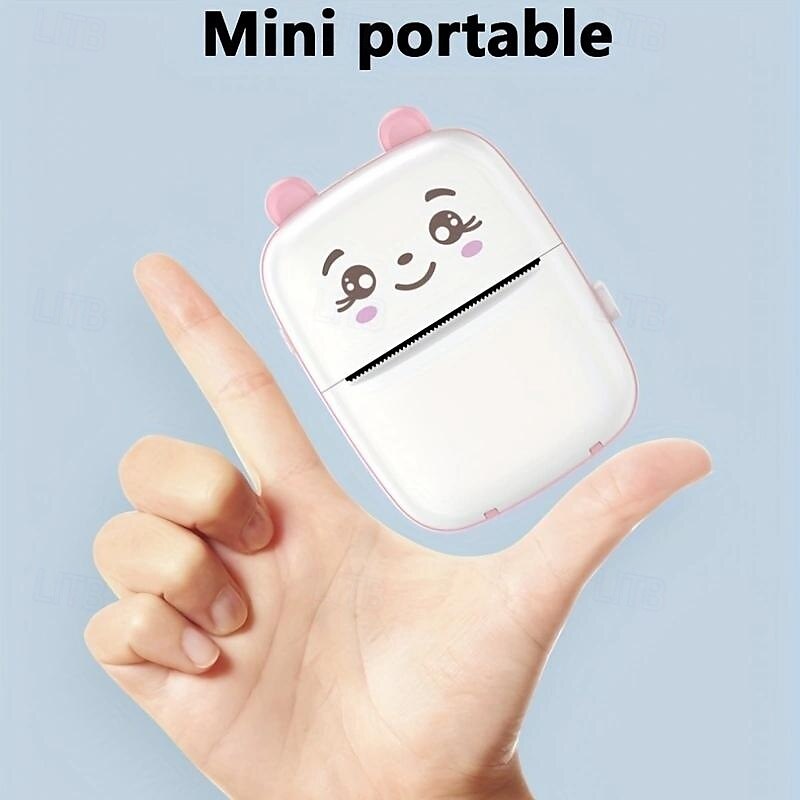2025年 iPhone および Android 用ミニ プリンター、ワイヤレス ミニ フォト プリンター ラベル プリンター、ラベル、ジャーナル、学習ノート、クリスマス、ハロウィーン、感謝祭のギフトを印刷するためのポータブル BT ミニ サーマル プリンター  コレクション – $46.99 –P7
