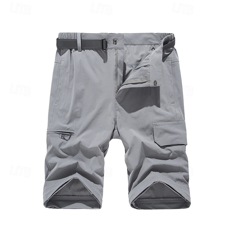 Ανδρικά Παντελόνι μάχης Παντελόνια με τσέπες Μετατρέψιμα παντελόνια Τακτικές παντελόνι Στρατιωτικό Εξωτερική Κανονικό Αδιάβροχη Γρήγορο Στέγνωμα Αναπνέει Παντελόνια Μαύρο Πράσινο Χακί 2025 - $42.99 –P11