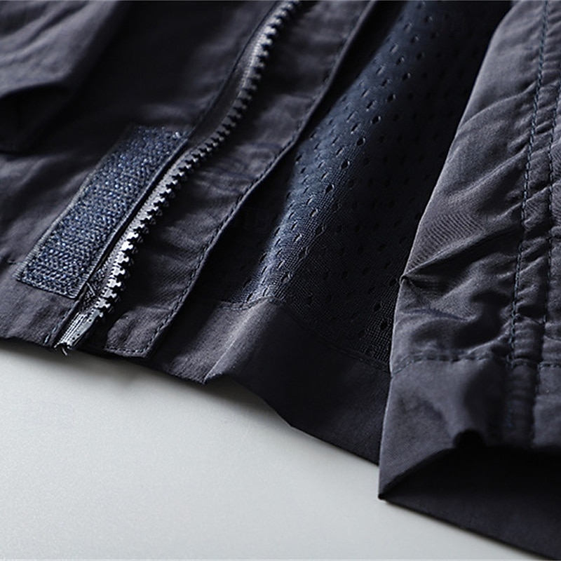 Homens Jaqueta Softshell Jaqueta de Trilha Ao ar livre A Prova de Vento Impermeável Jaqueta leve Jaqueta corta-vento Viajar Preto Verde Tropa Azul Marinho Cáqui de 2025 por $56.99 –P15