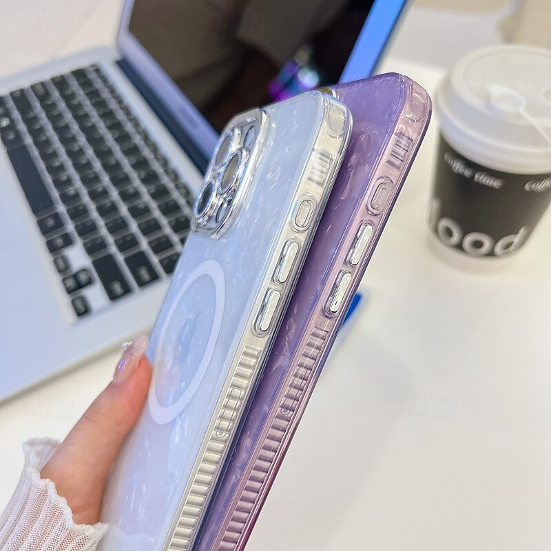 telefon Kılıf Na iPhone'a 16 Pro Max Plusa iPhone'a 16 iPhone'a 16 Pro Maxa iPhone'a 15 iPhone 15 Pro Max iPhone 14 Pro Max iPhone'a 13 Pro Max . Osłona tylna Magnetyczne Obsługa ładowania 2025 - $16.99 –P8