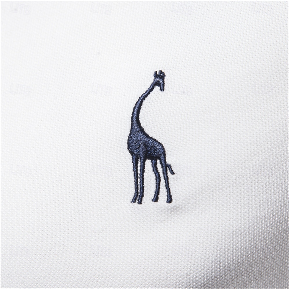 Herren Polo Golfshirt Lässig Revers Kurze Ärmel Bequem Schmuck & Bestickt Einfarbig Basic Sommer Weiß Polo 2026 - $20.99 –P3