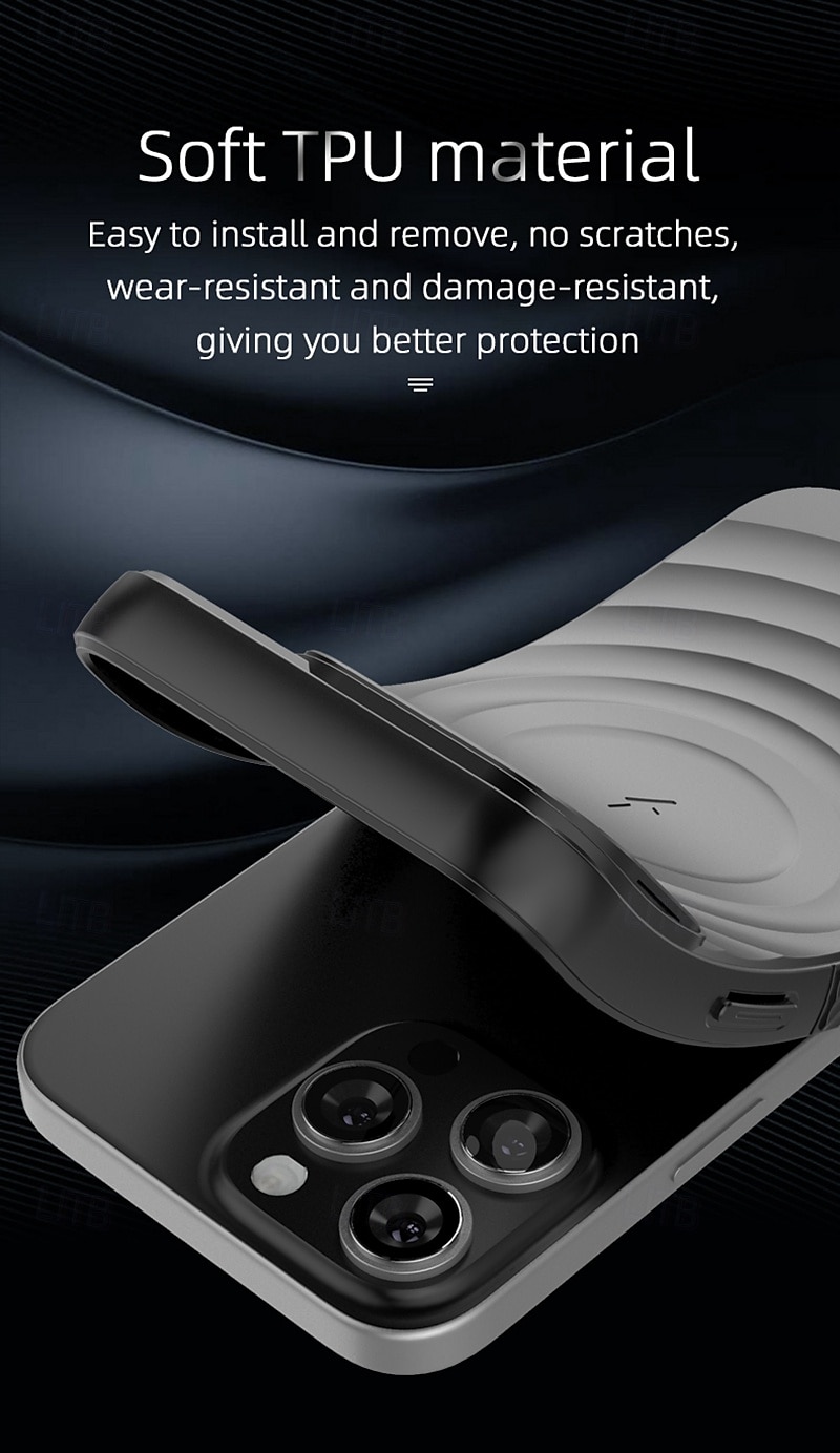 2025年 電話 ケース 用途 iPhone 17 Pro Max 17 Air 16 15 14 Pro Max Plus 13 Pro Max 磁気吸着ケース スタンド付き ワイヤレス充電をサポート 耐衝撃 TPU PC  コレクション – $9.99 –P7