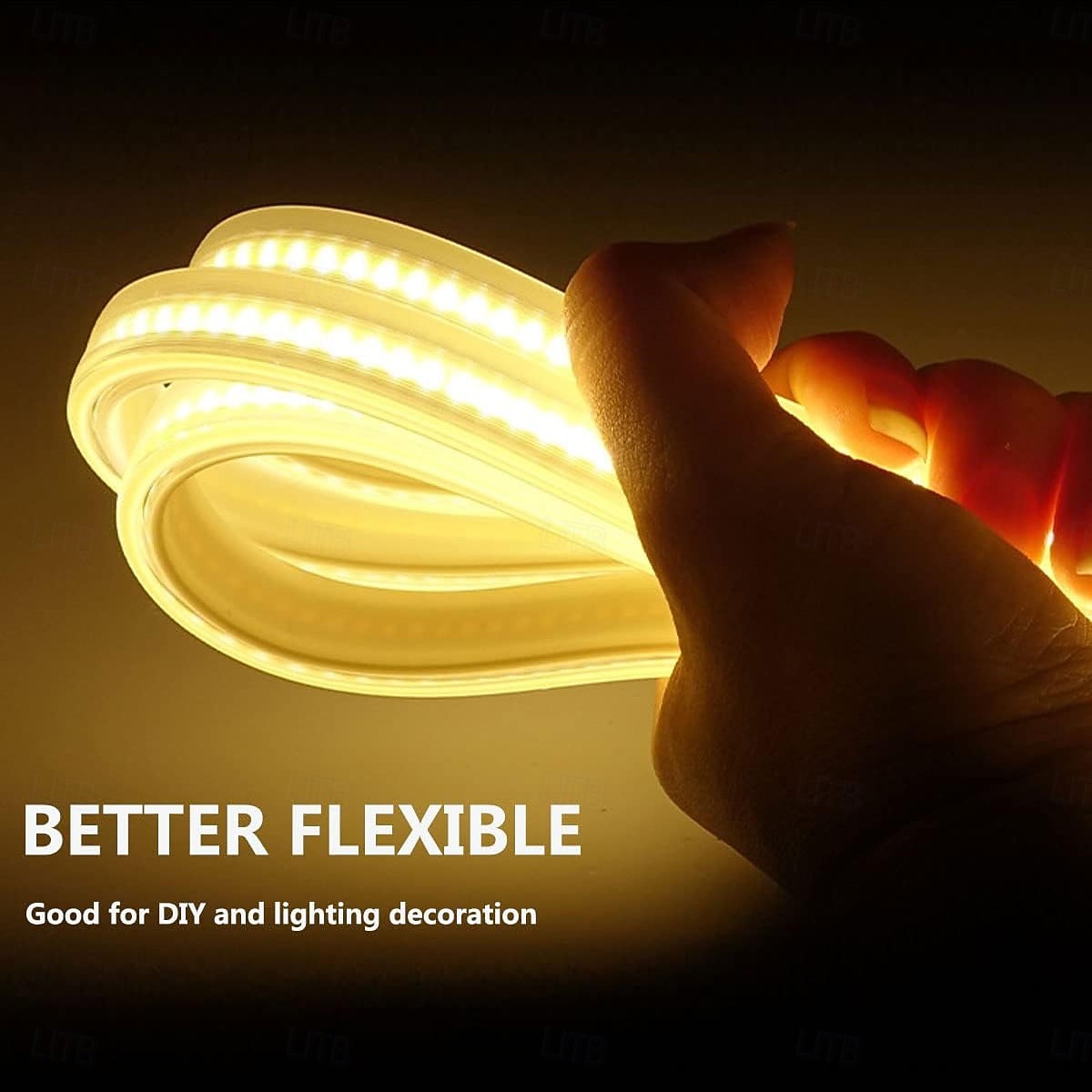 COB LED Light Strip 5-50 Meters Waterproof, Super Bright, Flexible Tape with EU/US Plug 288 LED/m Flexible Strip Light for Bedroom Indoor & Outdoor 2026 - $30.99 –P2