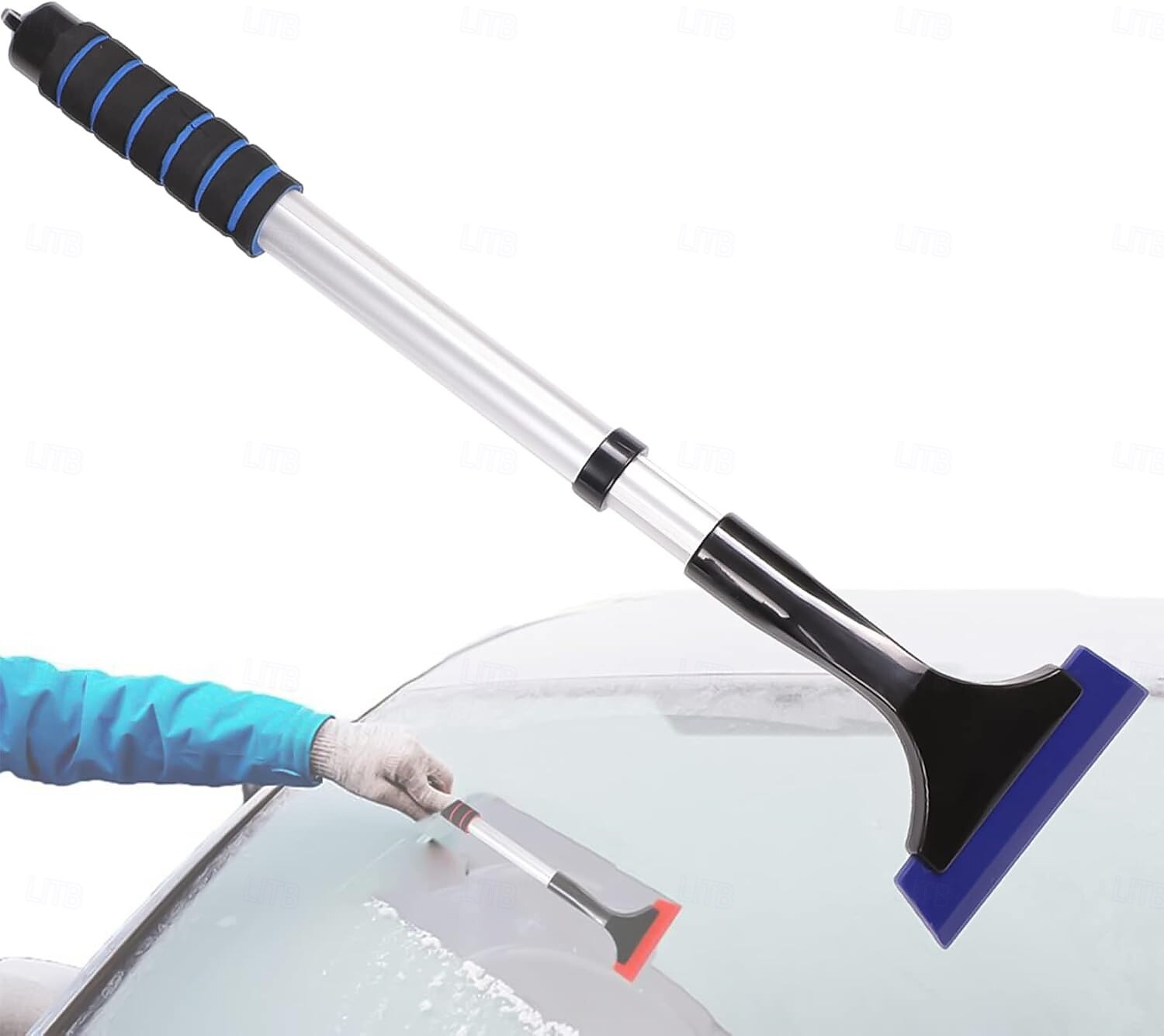 Ice Scraper Snow Shovel for Car Windshield Auto Windshield Frost Snow Ice Removal Foam Handle for Car Windshield and Home Window 2025 - $17.99 –P6