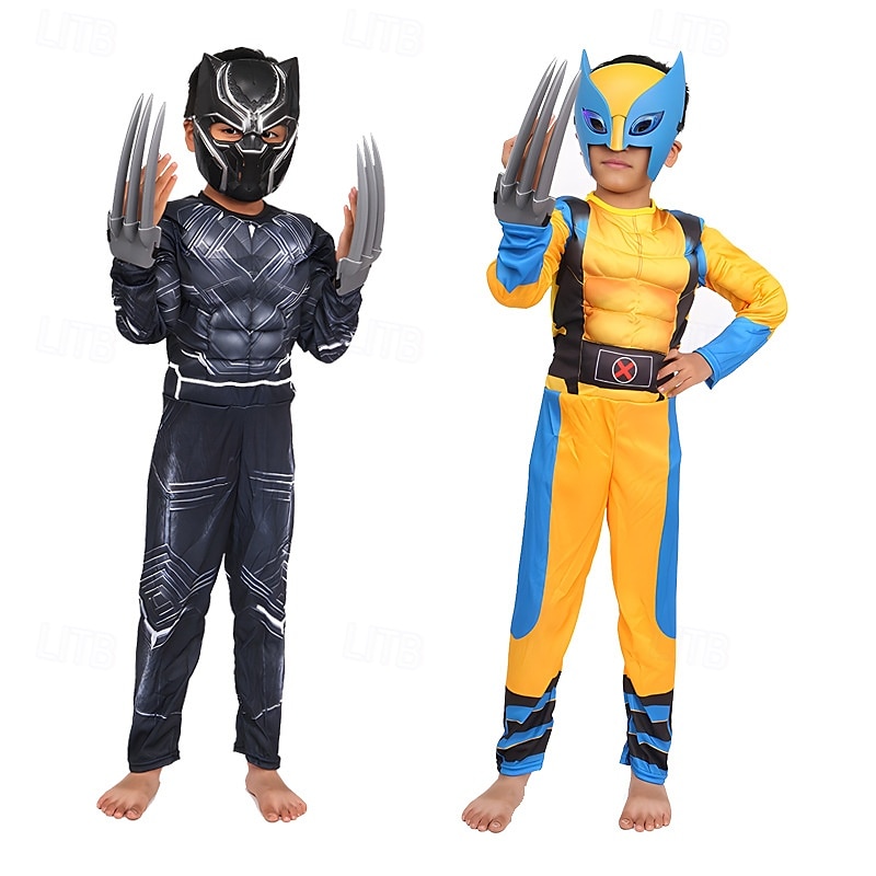 Warewolf Kostium Cosplay Kostiumy filmowe i telewizyjne Dla chłopców Dla dzieci Karnawał Dzień Dziecka Łatwy kostium karnawałowy 2025 - AU $44.59 –P1