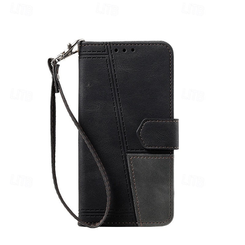 telefon Carcasă Pro S23 Ultra Plus S23 S22 S22 Plus Ultra S21 FE A54 A34 A14 A73 A53 A33 A23 A13 A72 A52 A32 A22 A12 A71 A51 A31 S20 Plus Pouzdro na peněženku se stojánkem s poutkem na zápěstí Slot 2025 - $15.99 –P7