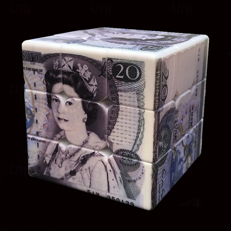 1 cube magique infini - défiez votre cerveau avec le cube de vitesse, motif de pièce d'un dollar, un plaisir de puzzle sans fin pour les adolescents et les adultes, améliore les capacités de de 2025 ? $17.49 –P3