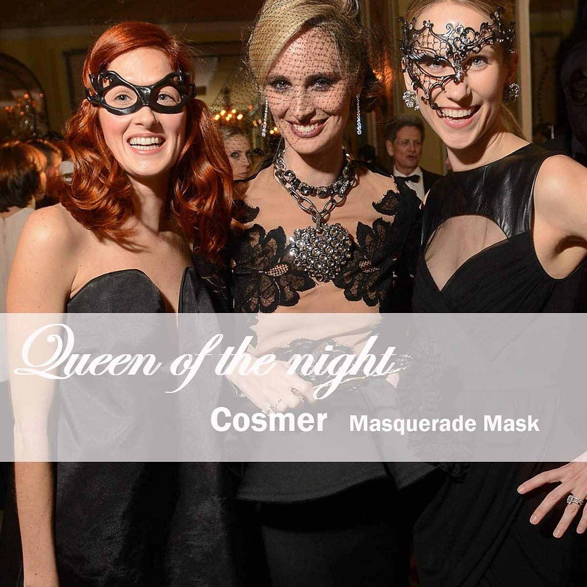 předvečer Všech svatých Maska Fantom opery Karnevalová maska Sexy kostým Dospělé Dámské předvečer Všech svatých Karneval Mardi Gras Večerní oslava Plesová maškaráda Jednoduché Halloweenské kostýmy 2025 - $22.99 –P16