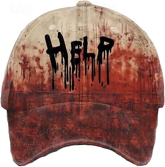 Męskie Czapka z daszkiem Kapelusz Czapka Truckera Czarny Khaki Bawełna Korygujący Moda Dzienne zużycie Festiwal Graficzny Wzór Halloween Codzienne 2025 - €11.82 –P1