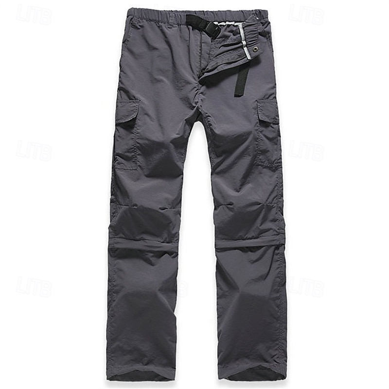 Voor heren Combatbroek Cargohosen Wendbare Hosen Militair Buiten Normale pasvorm waterdicht Ademend Sneldrogend Broeken / Regenbroek / Overbroek Elastische taille Leger Groen donkergrijs Jagen 2025 - $29.99 –P13