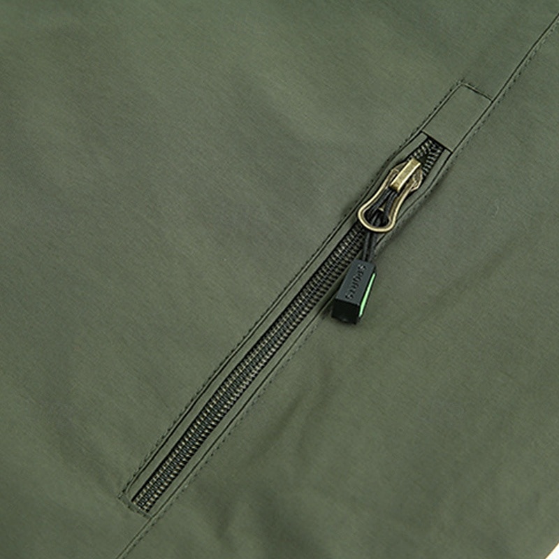Herr Väst Gilet Fiskeväst Vandringsväst Dagligen Datum Semester Mode Ledigt Vår & Höst Ficka Nylon Bekväm Slät Dragkedja Hög krage Normal Svart Rubinrött Kaki Armégrön Väst 2025 - $24.99 –P8
