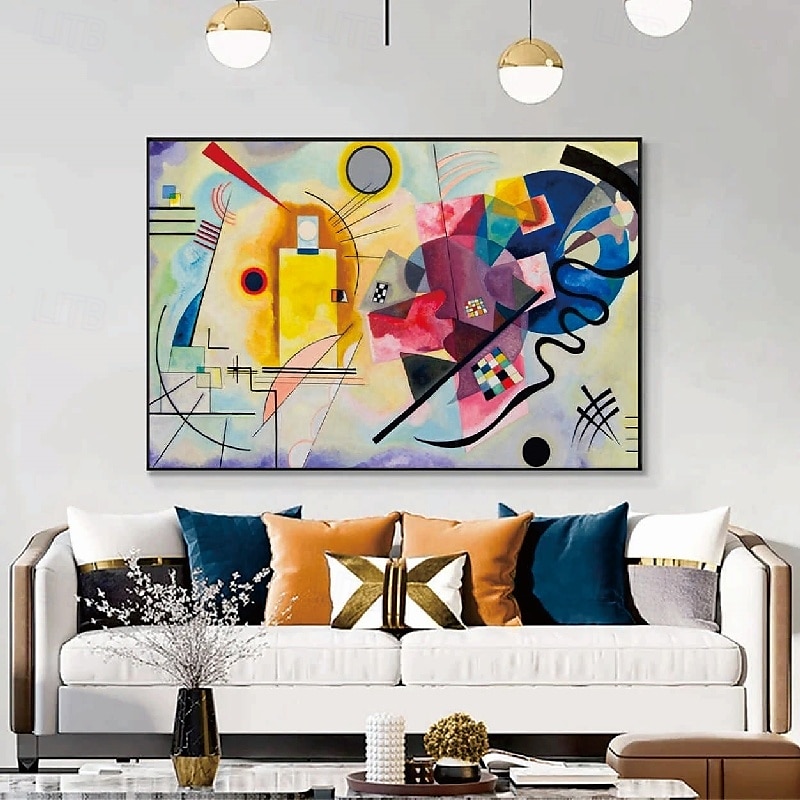 handgeschilderde beroemde wassily kandinsky olieverfschilderij compositie vii 1913 door wassily kandinsky canvas schilderij handgemaakte olieverfschilderij wandkunst schilderijen voor woonkamer 2025 - $183.99 –P4