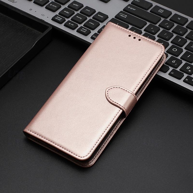 телефон Кейс для Назначение S24 Ultra S24 Plus S24 S24 Ultra Plus S24 ФЭ S23 S22 S21 S20 Ultra Plus FE S25 Ультра Кейс на заднюю панель со стендом Магнитный с ремешком на запястье Ретро Кожа PU 2025 - $14.99 –P10